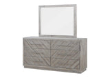 5RS382A Alexandra Solid Wood Six Drawer Dresser In Rustic Latte (2024)