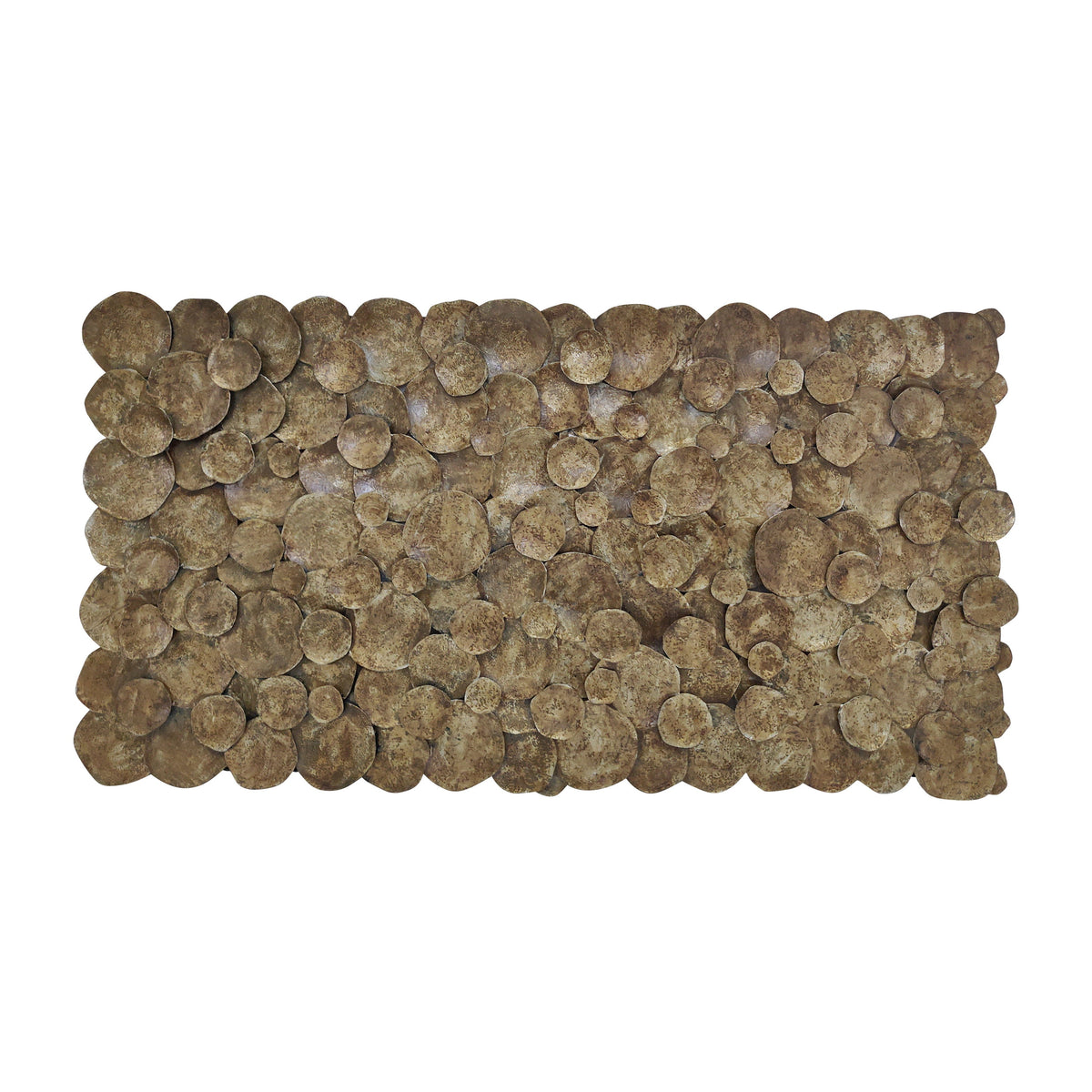 Metal 49" Saturn Wall Decor - Gold