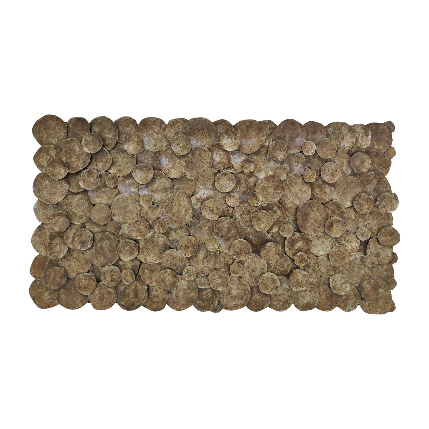 Metal 49" Saturn Wall Decor - Gold