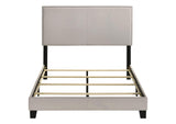350051F Boyd Upholstered Full Panel Bed Ivory