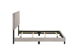 350051F Boyd Upholstered Full Panel Bed Ivory