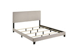 Boyd Upholstered California King Panel Bed Ivory