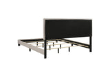 350051KW Boyd Upholstered California King Panel Bed Ivory