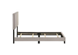 350051T Boyd Upholstered Twin Panel Bed Ivory