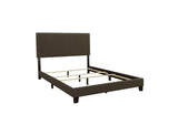 Boyd Upholstered Eastern King Panel Bed Charcoal