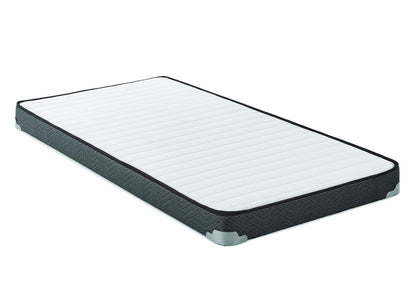 350160T Drover 7-inch Twin Foam Mattress with Built-in Bunkie Board
