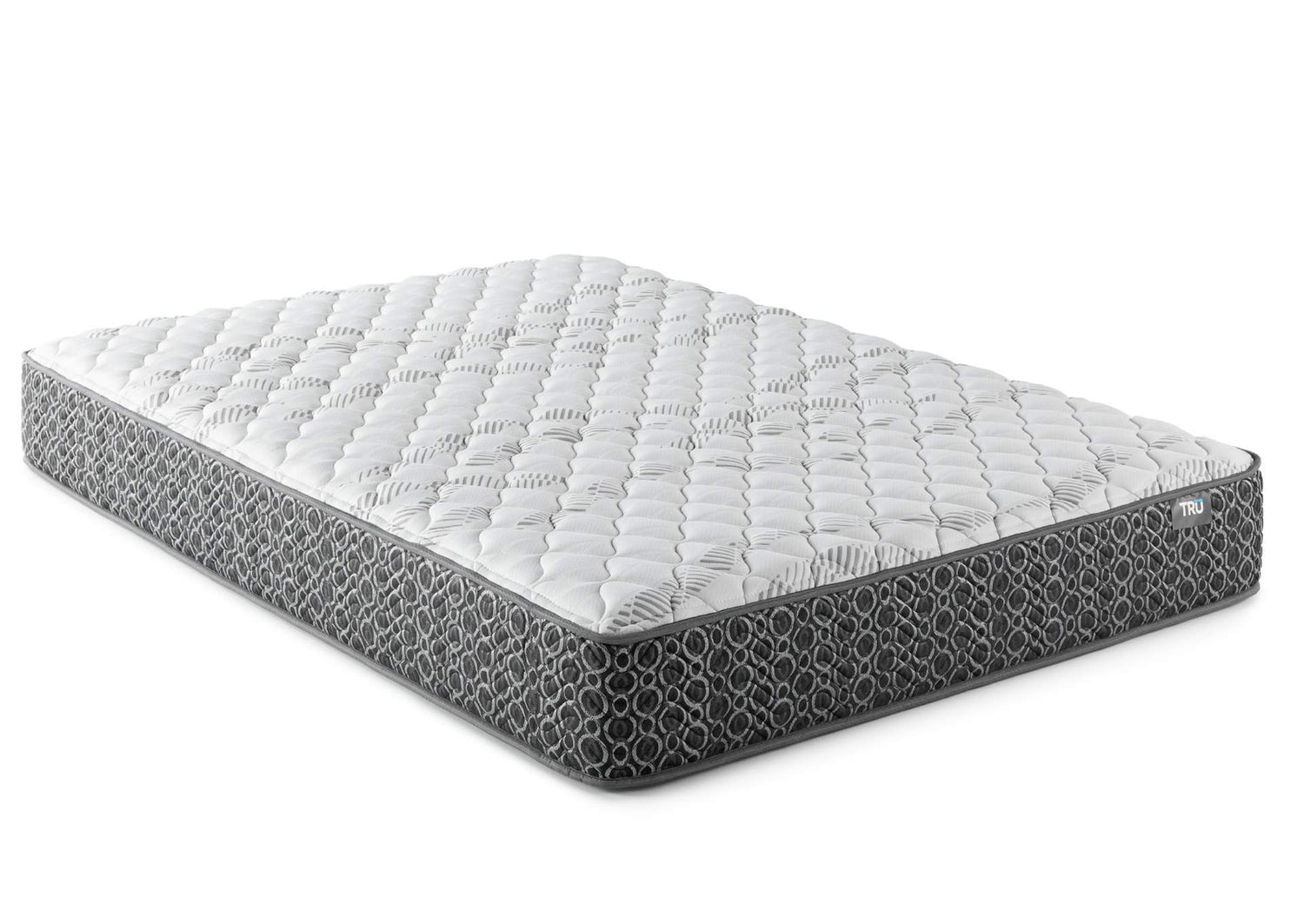 350170Q Hayes Queen Firm Tight Top Hybrid Mattress White