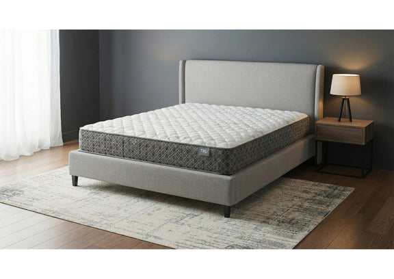 350170T Hayes Twin Firm Tight Top Hybrid Mattress White