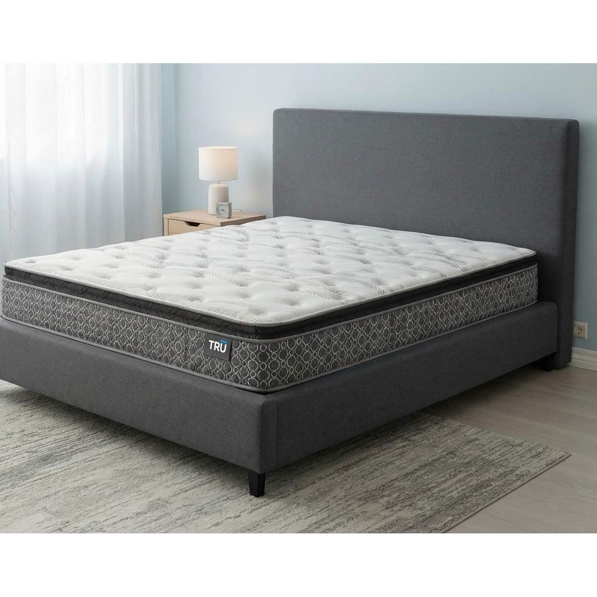 350362Q Hayes 11-inch Queen Pillow Top Memory Foam Hybrid Mattress