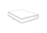350362TL Hayes 11-inch Twin XL Pillow Top Memory Foam Hybrid Mattress
