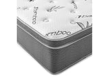 350363KE Sommet 13-inch Eastern King Bamboo Euro Top Foam Hybrid Mattress