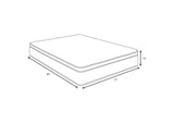 350363KW Sommet 13-inch California King Bamboo Euro Top Hybrid Mattress