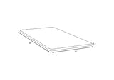 350410Q Eckard Queen Bunkie Board Foundation