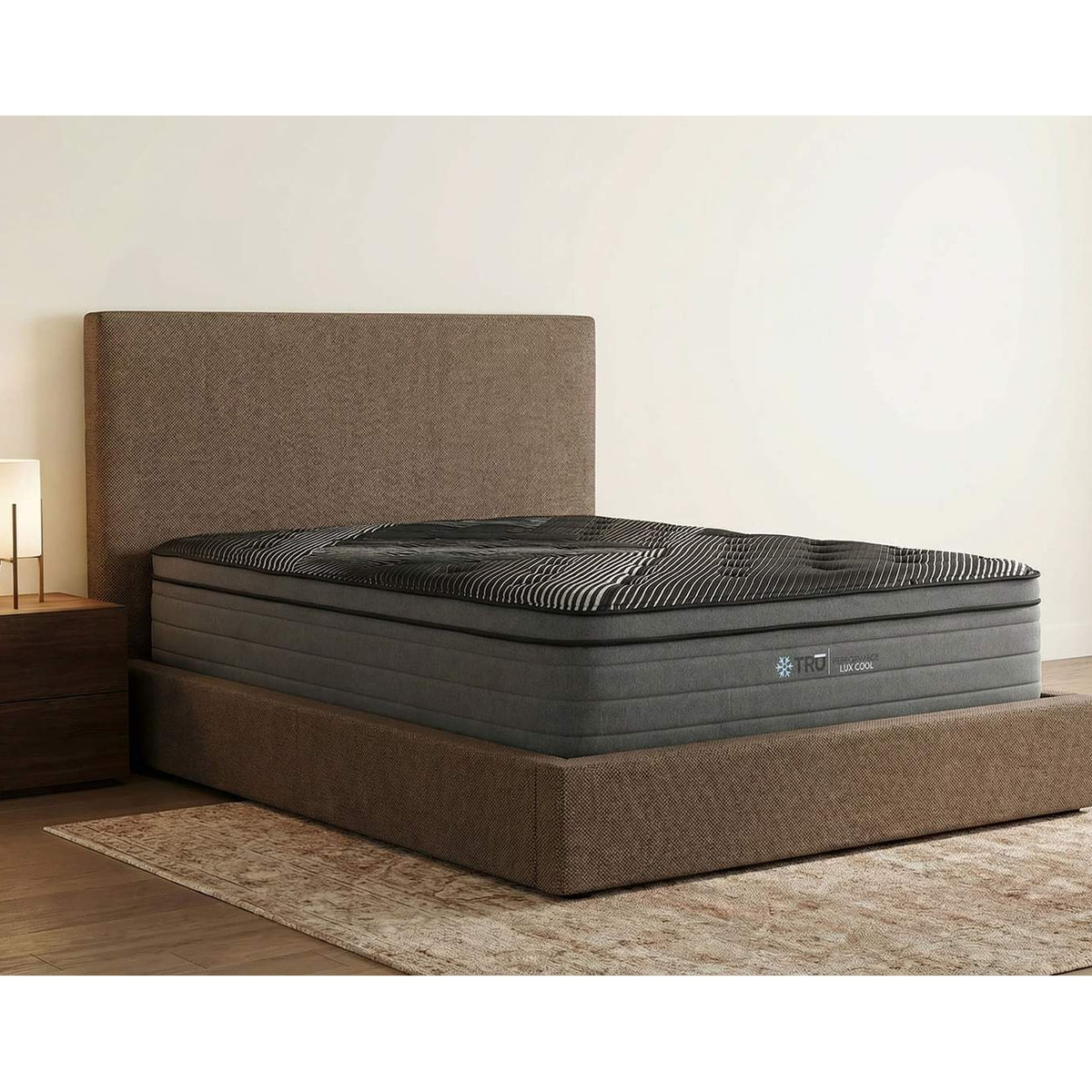 350411F Montlake 14-inch Full Cool Firm Memory Foam Hybrid Mattress