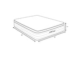 350412Q Montlake 15-inch Queen Cool Euro Top Foam Hybrid Mattress