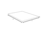 350419KW Cascade 3-inch California King Cool Memory Foam Mattress Topper