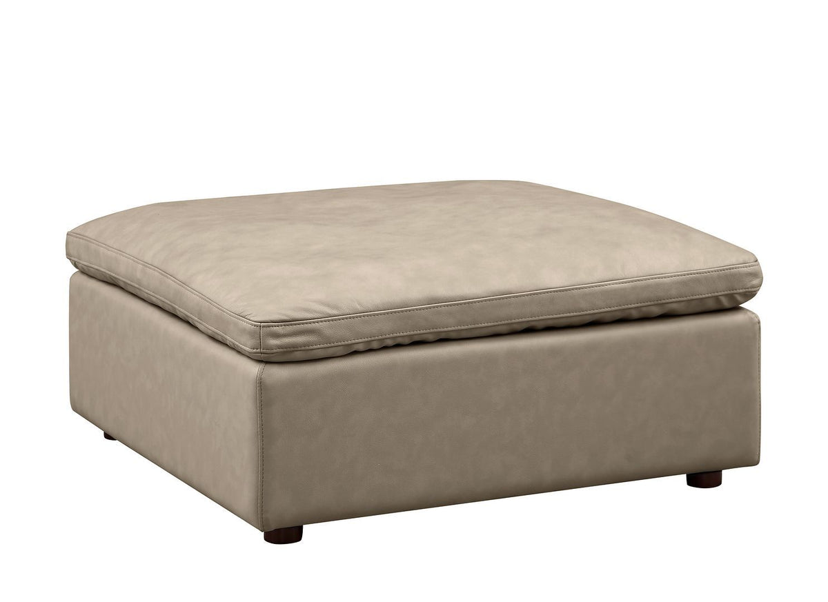 1100 - Ottoman (Top-Grain Italian Leather)