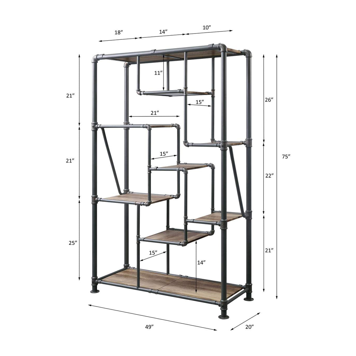 35887 Brantley Bookshelf