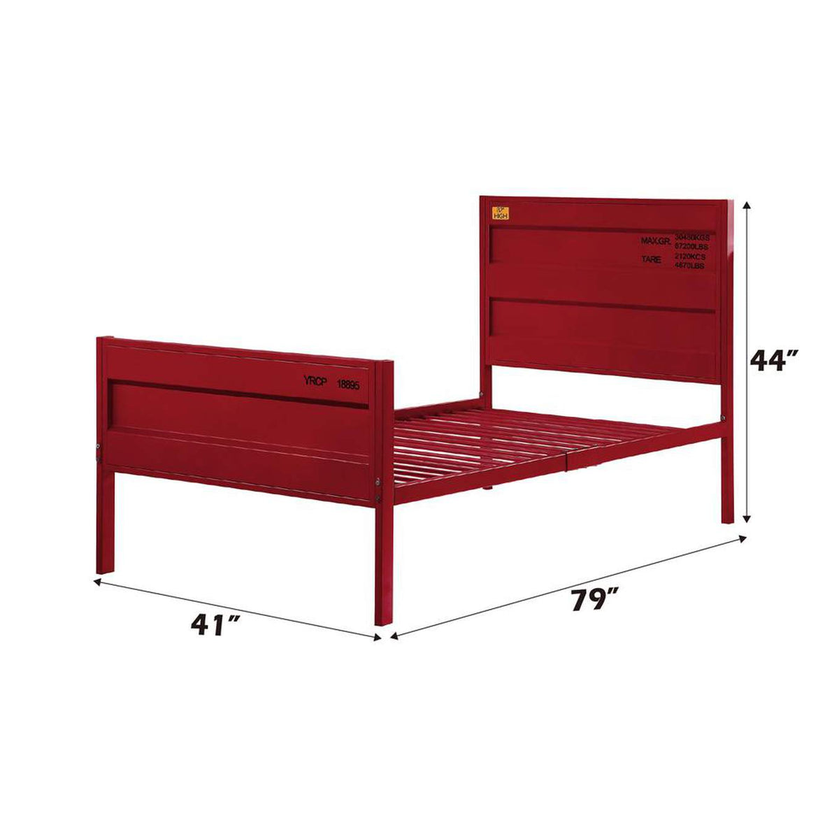 35950T Cargo Twin Bed