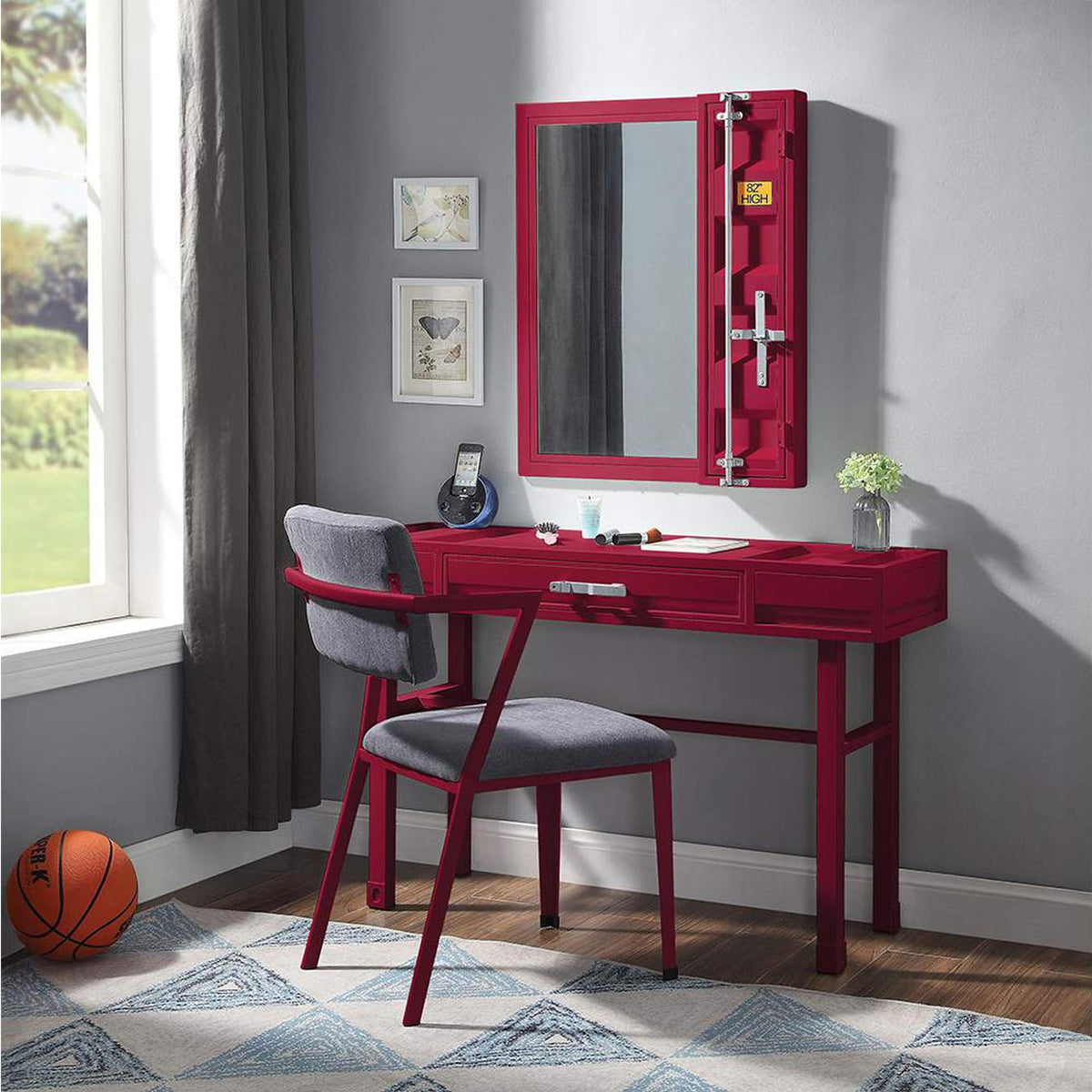 35953 Cargo Vanity Desk