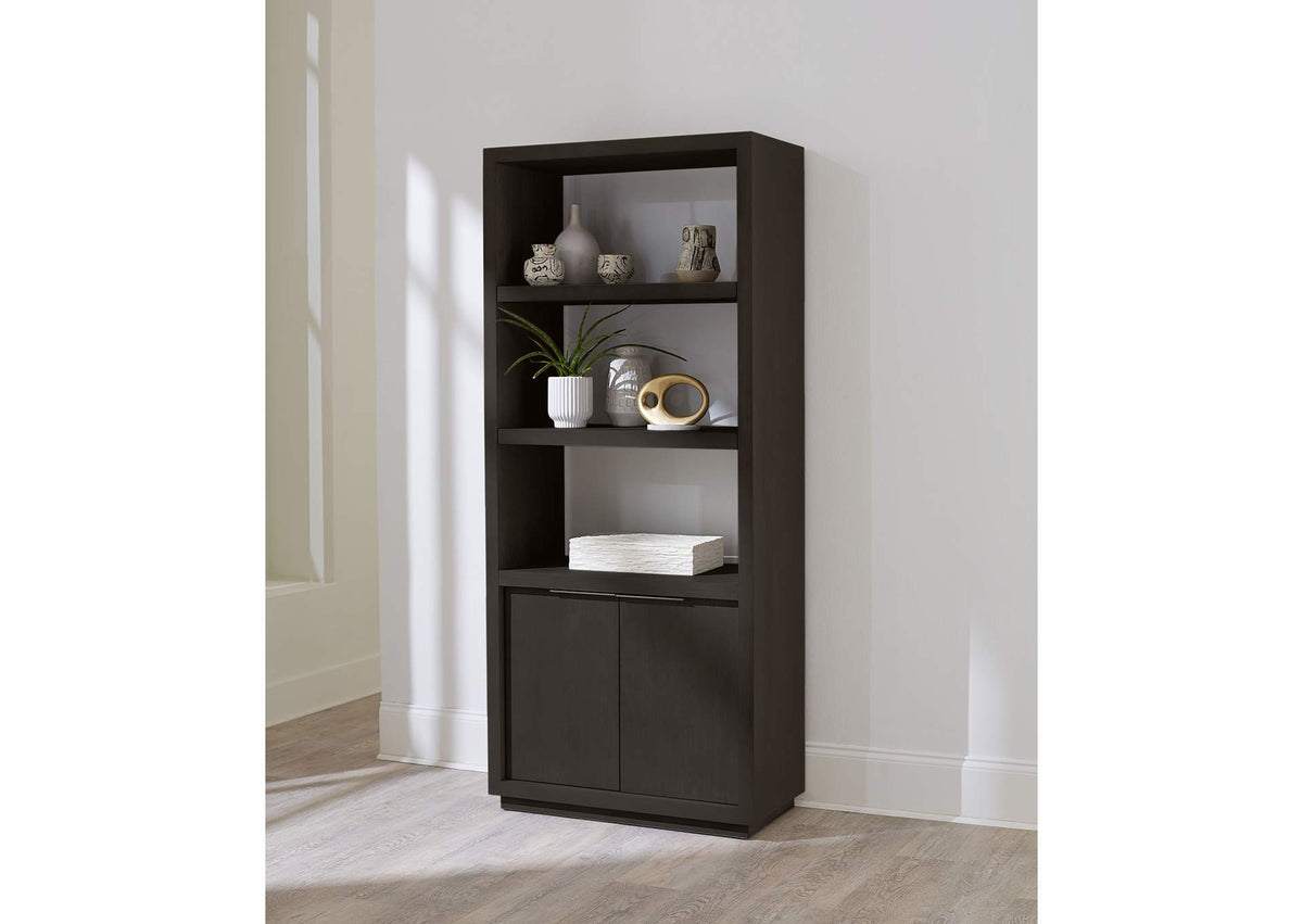 AZU519 Oxford Bookshelf In Basalt Grey