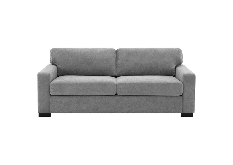 360050 Simpson Upholstered Sofa Sleeper with Queen Mattress Grey