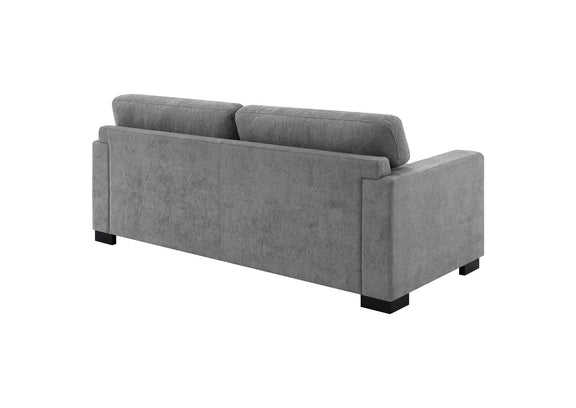 360050 Simpson Upholstered Sofa Sleeper with Queen Mattress Grey