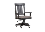7YC915A Yosemite Solid Wood Arm Chair In Cafe