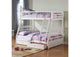 37040 Jason Twin-Full Bunk Bed with Storage