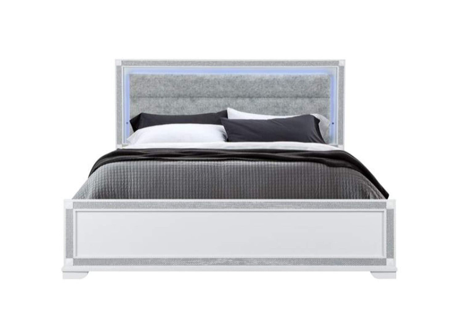 SOLEIL-WHITE-KB SOLEIL WHITE KING BED