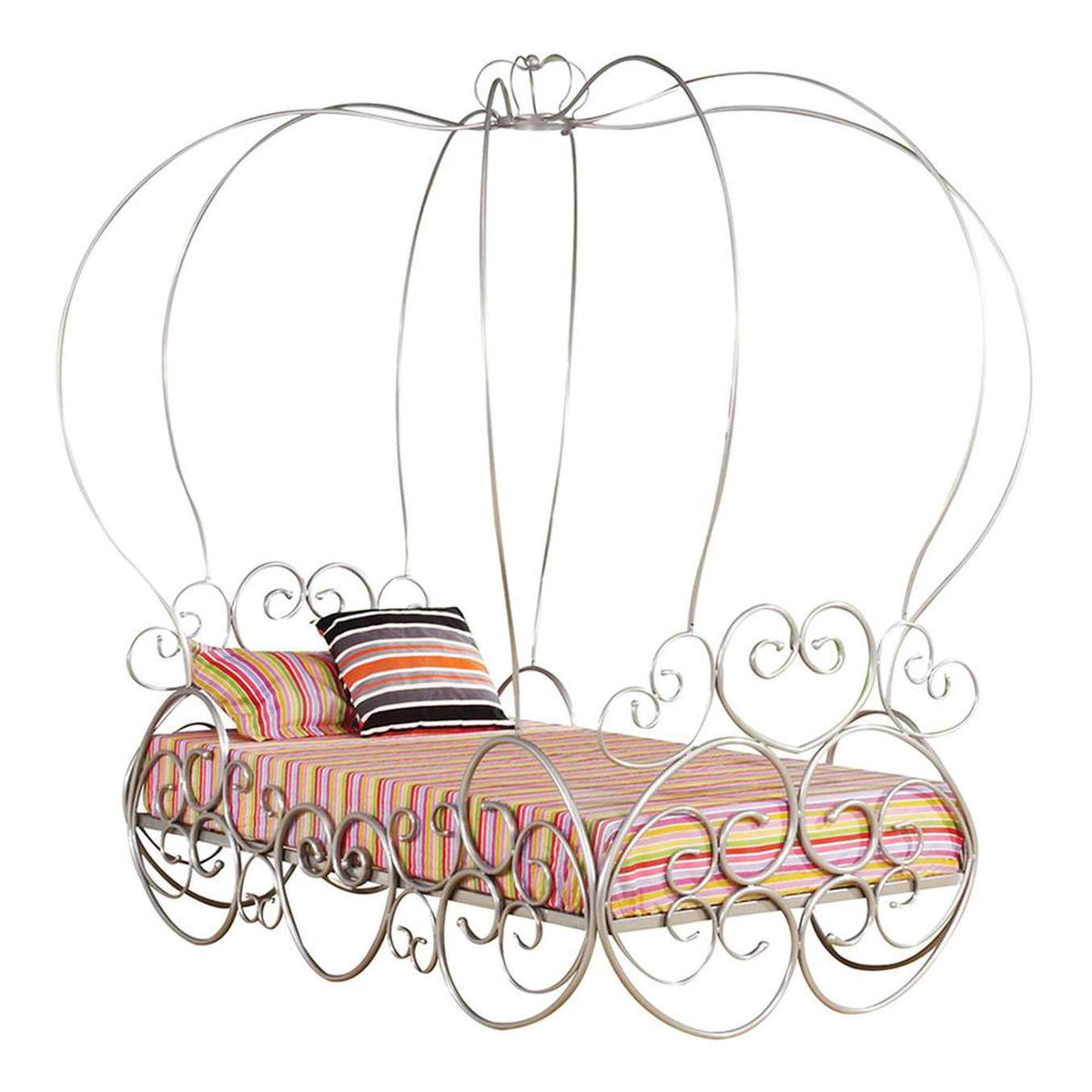 37190T Priya Twin Bed with Canopy