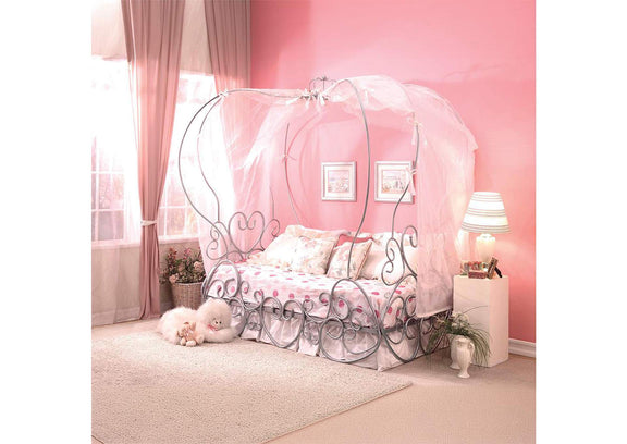 37190T Priya Twin Bed with Canopy