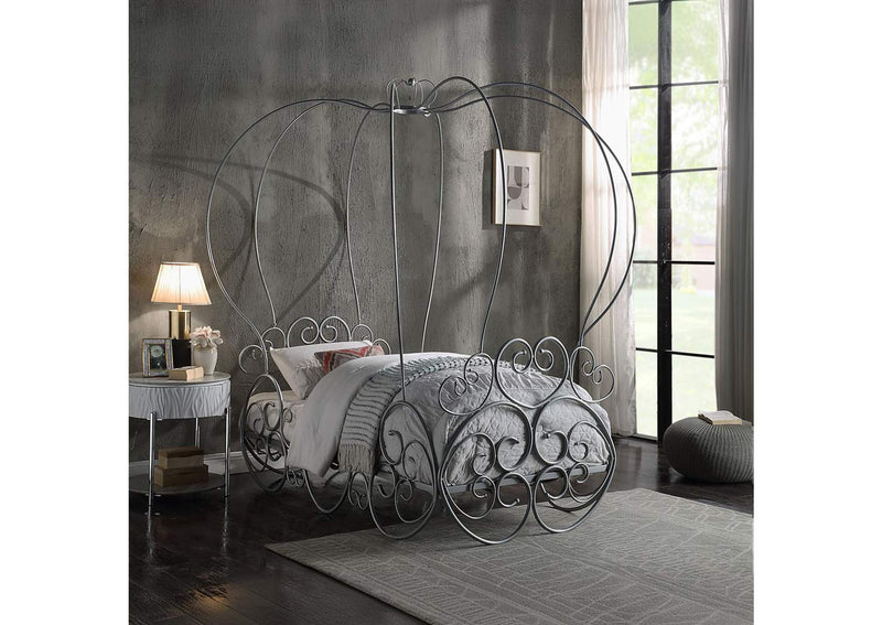 37190T Priya Twin Bed with Canopy