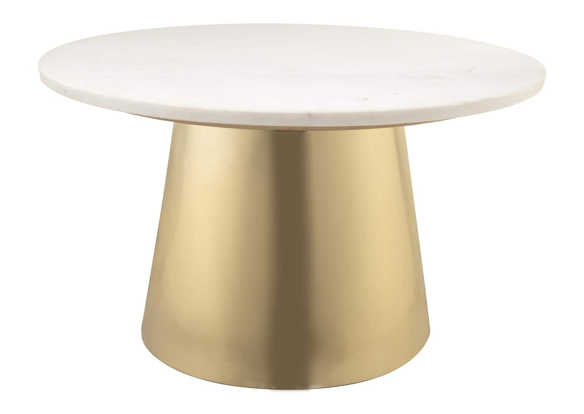 TOV-OC18134 Bleeker Marble Coffee Table