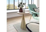 TOV-OC18353 Celeste Ribbed Side Table