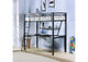 37275 Senon Twin Loft Bed with Desk