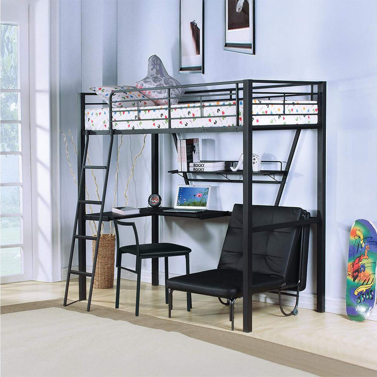 37276 Senon Adjustable Chair - Futon