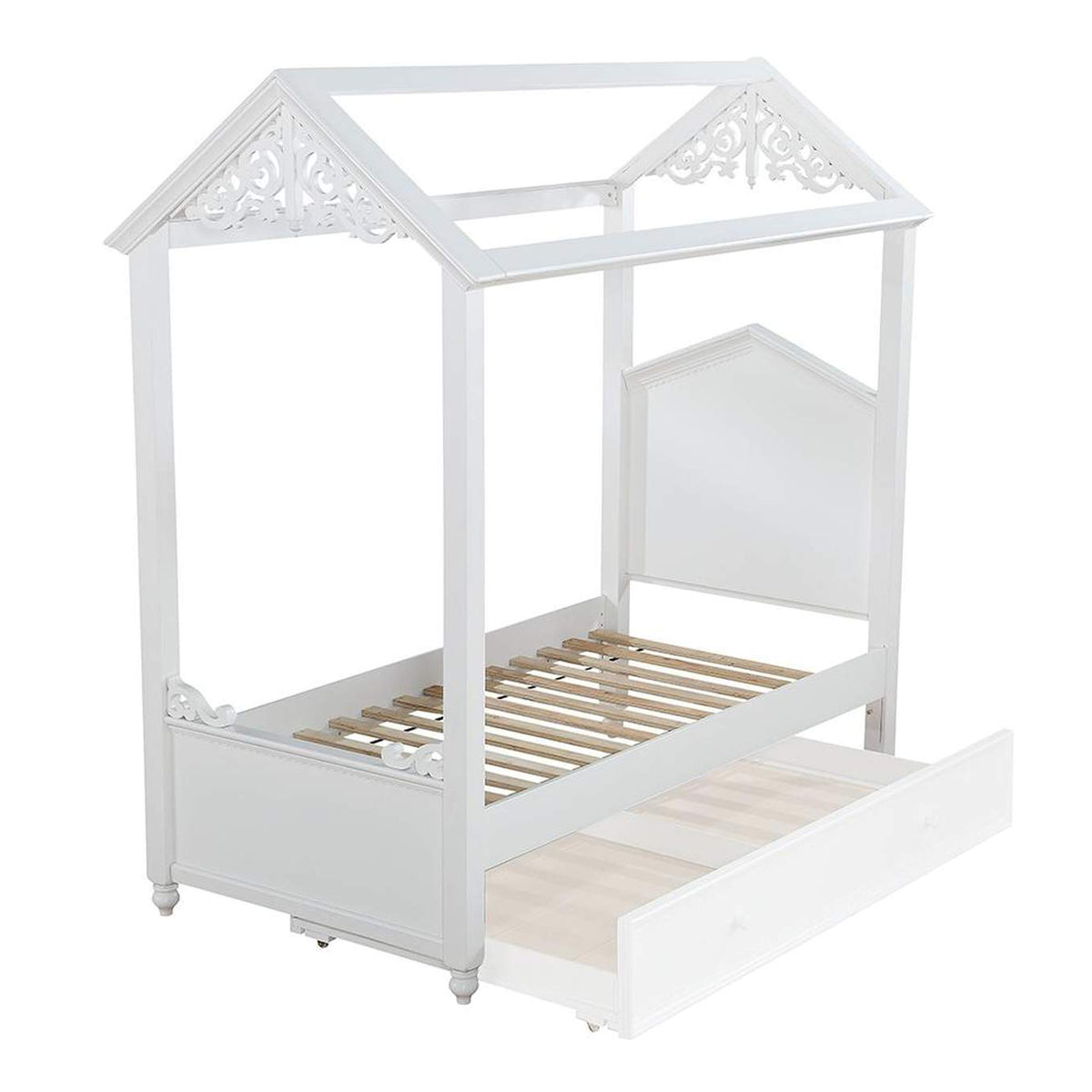 37350T Rapunzel Twin Bed