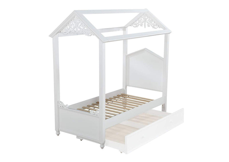 37350T Rapunzel Twin Bed