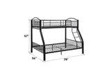 37380BK Cayelynn Twin-Full Bunk Bed