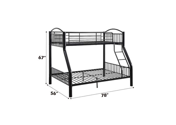 37380BK Cayelynn Twin-Full Bunk Bed