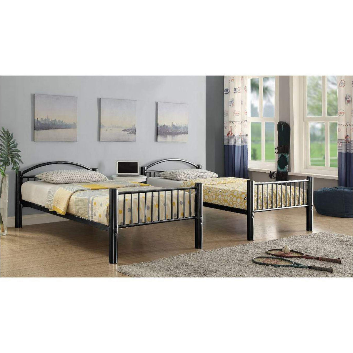 37385BK Cayelynn Twin-Twin Bunk Bed