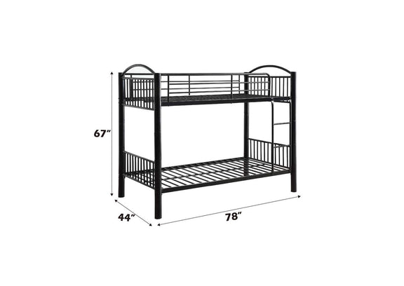37385BK Cayelynn Twin-Twin Bunk Bed