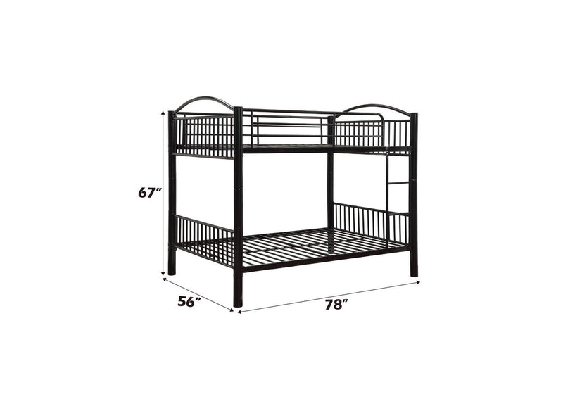 37390BK Cayelynn Full-Full Bunk Bed