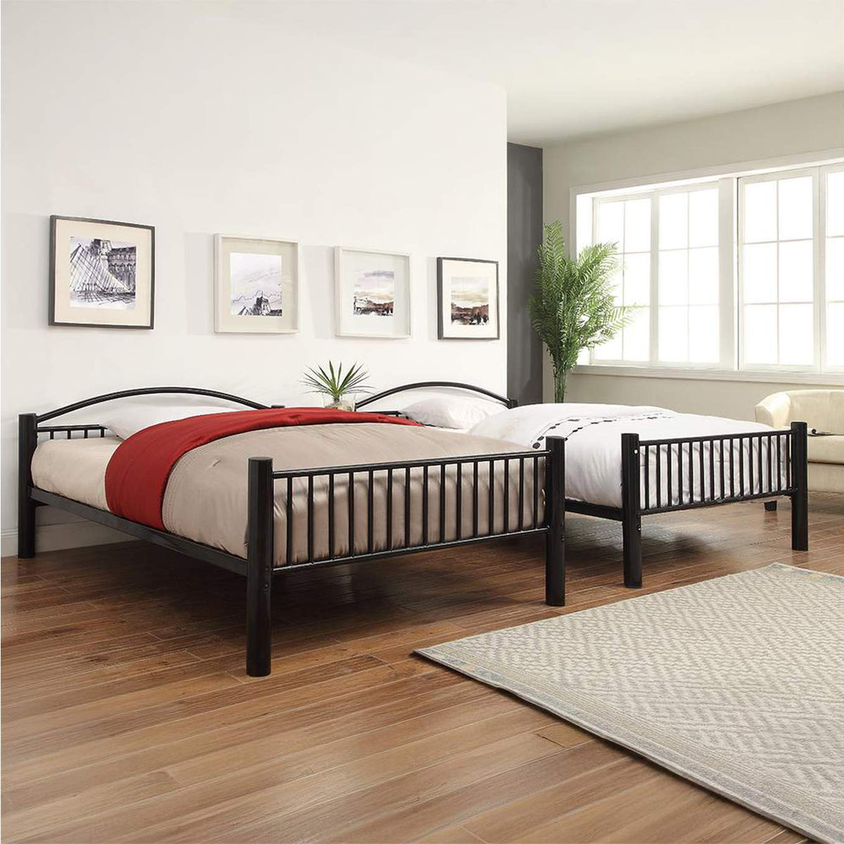 37390BK Cayelynn Full-Full Bunk Bed