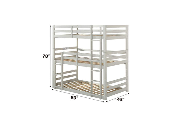 37420 Ronnie Triple Twin Bunk Bed