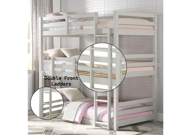 37420 Ronnie Triple Twin Bunk Bed