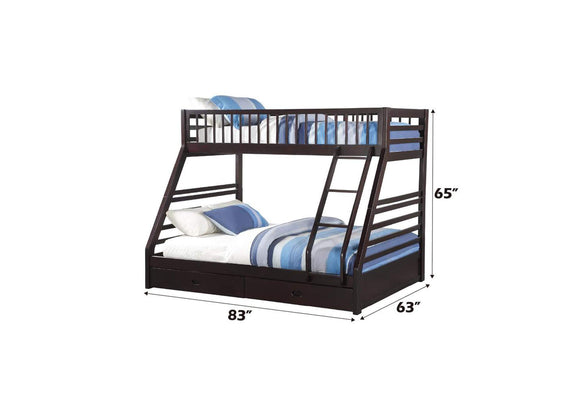 37425 Jason Twin XL-Queen Bunk Bed with Storage