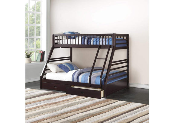 37425 Jason Twin XL-Queen Bunk Bed with Storage
