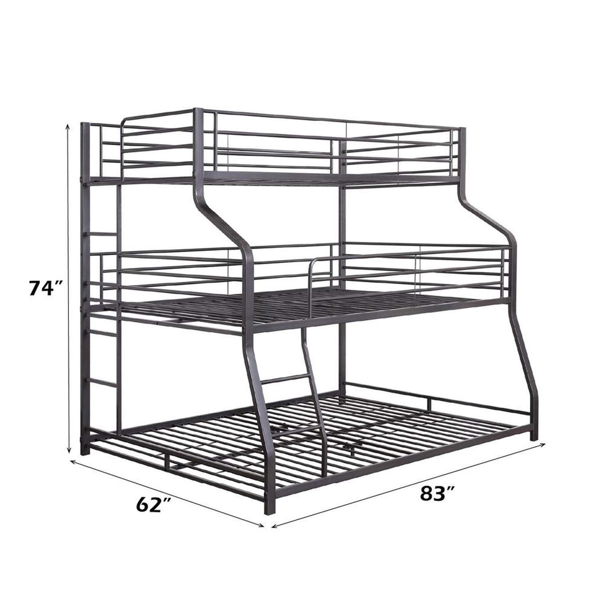 37450 Caius Ii Twin-Full-Queen Bunk Bed